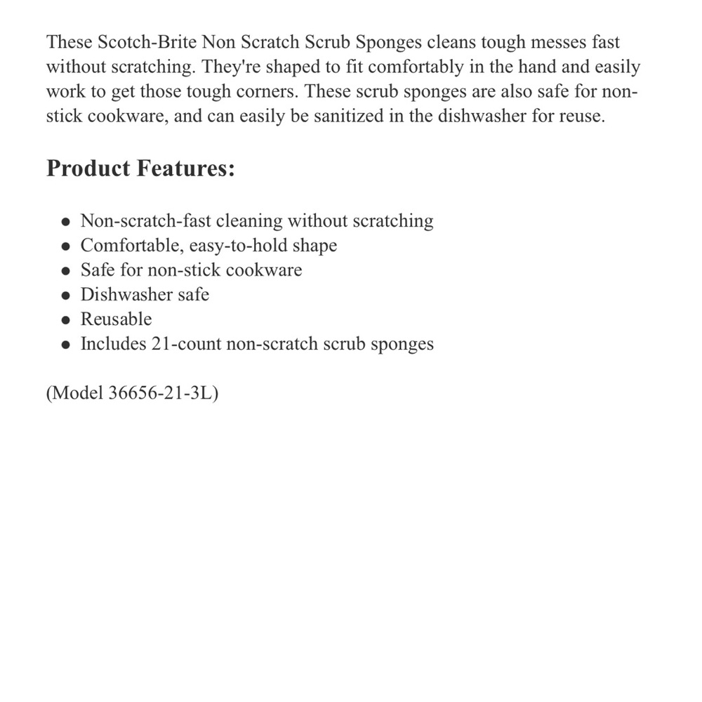 54 x Scotch brite scrub sponges - Picture 5 of 5